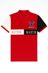 Men’s Red Aston Polo Tee